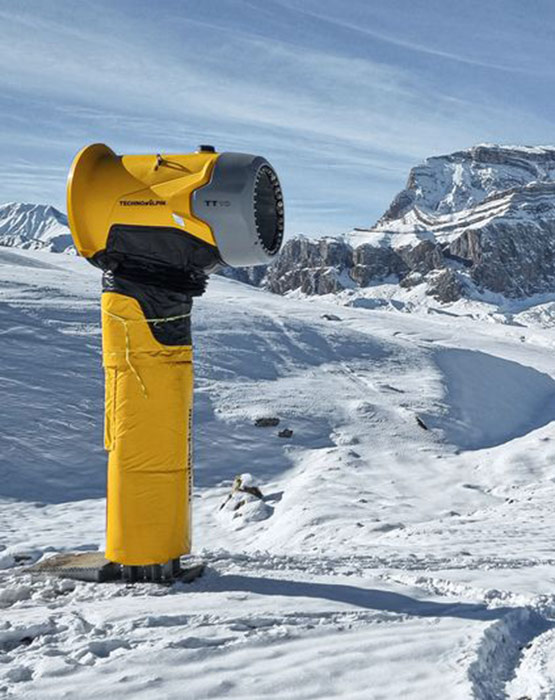 Beschneiung im Skigebiet Obergurgl-Hochgurgl